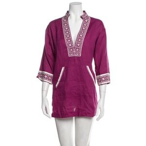 Tory Burch Linen Mini Dress